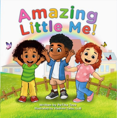 Cover of Amazing Little Me, a board book by PeTika Tave