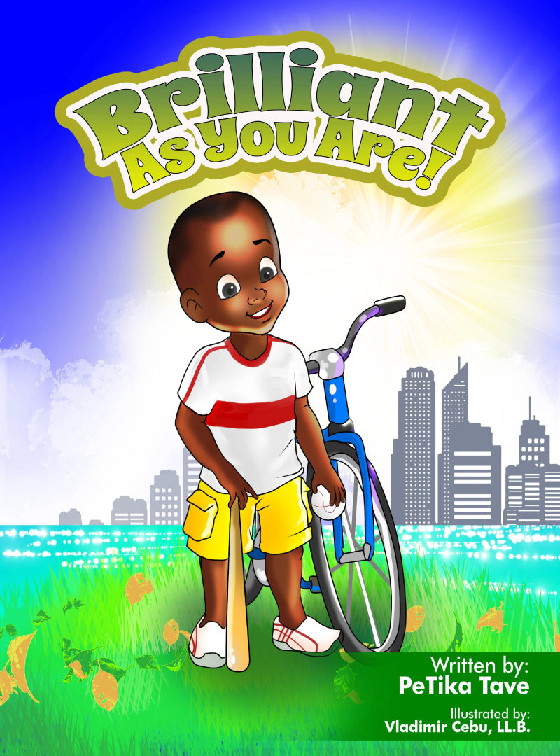 Cover of Brilliant As You Are, a hardcover picture book by PeTika Tave